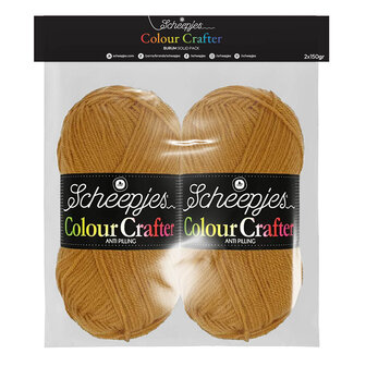 Scheepjes Colour Crafter Solid Pack 2x150g Burum