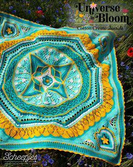 Seaside kit Cotton Create Scheepjes CAL2025 Universe in Bloom