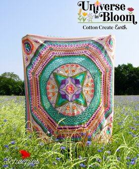 Earth kit Cotton Create Scheepjes CAL2025 Universe in Bloom