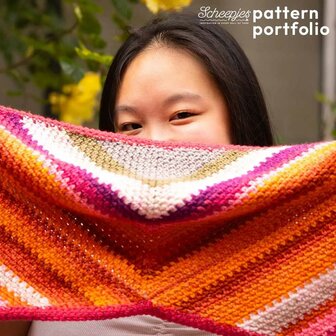 Zinnia Zigzag Scarf van Scheepjes Colour Crafter garenpakket + patroon boekje