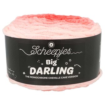Scheepjes Big Darling Monochrome Cake 417 Strawberry
