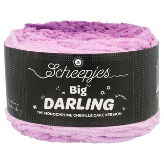 Scheepjes Big Darling Monochrome Cake 422 Eggplant