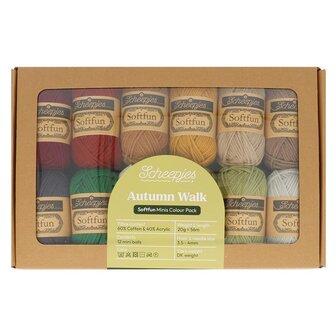 Softfun Autumn Walk colour pack 12x20g Scheepjes
