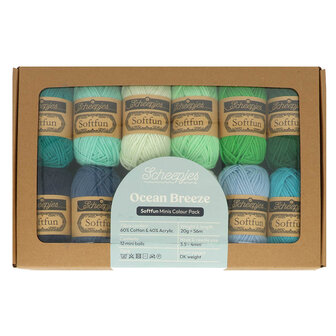 Softfun Ocean Breeze colour pack 12x20g Scheepjes