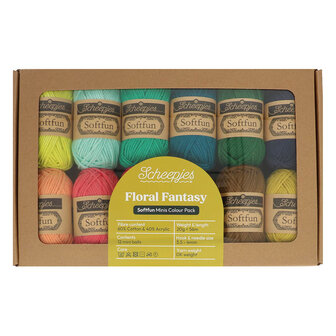 Softfun Floral Fantasy colour pack 12x20g Scheepjes