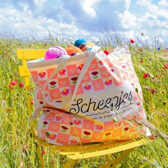 Tote bag leeg 62x43cm  Scheepjes CAL2025 