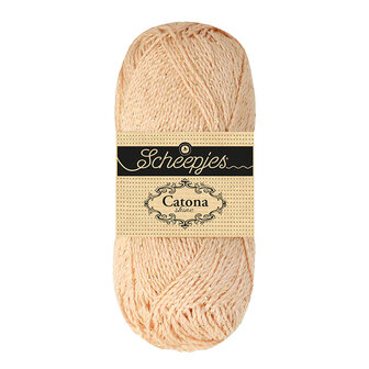 Scheepjes Catona Shine -Scheepjes - 255-G Shell - Gold
