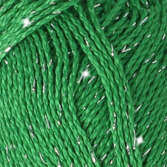 Scheepjes Catona Shine -Scheepjes - 515-S Emerald - Silver