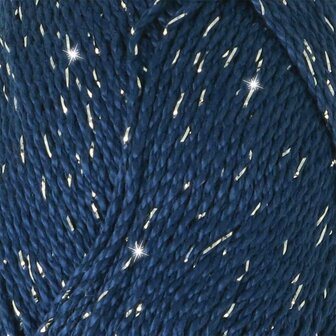 Scheepjes Catona Shine -Scheepjes - 527-S Midnight - Silver