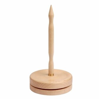 KnitPro Natural garen draaischijf hout 