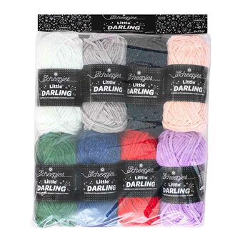 Little Darling Sparkle colour pack 8x25g Scheepjes