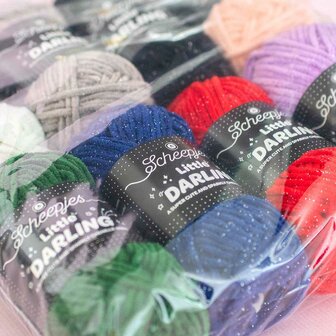 Little Darling Sparkle colour pack 8x25g Scheepjes