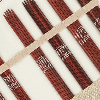 KnitPro Cubics sokkennaaldenset 15cm 2.00-4.00mm 9 maten van 5 stuks