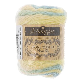 Scheepjes Stone Washed Flow XL 1x65g - 03 Whisper