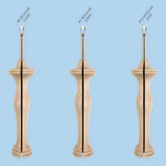 Oxford Punchnaald regular Natural Wood maat 8