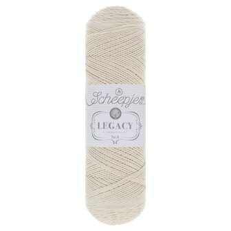Scheepjes Legacy glanskatoen nr.08 Ecru 1x100g - 089