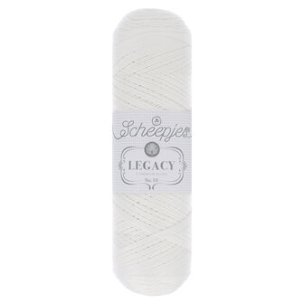 Scheepjes Legacy glanskatoen nr.12 Wit 1x100g - 089