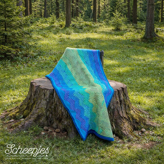 Beautiful Noise sjaal of deken van Scheepjes Scrumptious