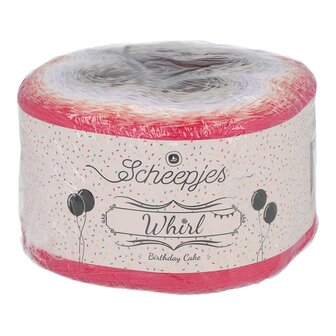 Scheepjes Whirl Birthday Cake 798 Berry on Top