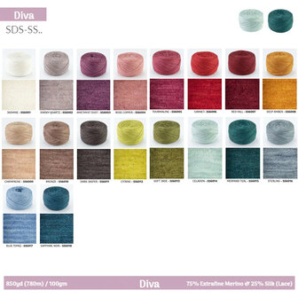 Symfonie Diva Solid 1x100g - SS6004 Rose Copper