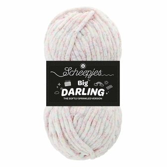 Scheepjes Big Darling Sprinkled 1x150g - 01 Snow Cone