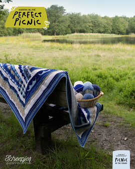 Scheepjes Picnic CAL2026 kit - Seaside -  Colour Crafter + gratis Perfect Picnic tote bag