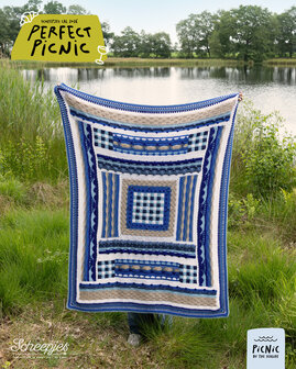 Scheepjes Picnic CAL2026 kit - Seaside -  Colour Crafter + gratis Perfect Picnic tote bag