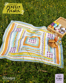 Scheepjes Picnic CAL2026 kit  - Dawn -  Cotton Create DK + gratis Perfect Picnic tote bag