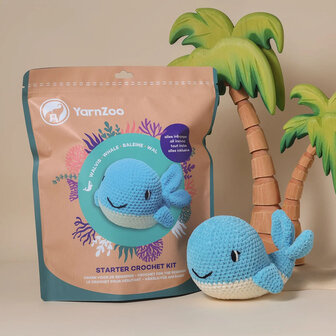 YarnZoo Haak Starterspakket - Walvis