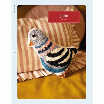 Punch Needle Creaties NL met zes eigentijdse projecten