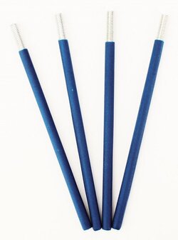 Granny blokspanner pennen set van 4 blauw