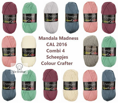 Mandala Madness Combi 4 Scheepjes Colourcrafter CAL