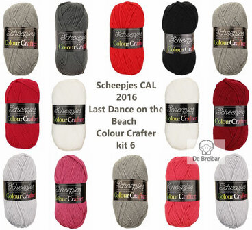 Scheepjes CAL 2016 kit 6 Colour Crafter