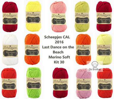 Scheepjes CAL 2016 kit 30 Merino Soft