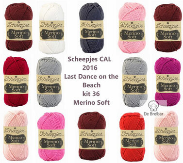 Scheepjes CAL 2016 kit 36 Merino Soft