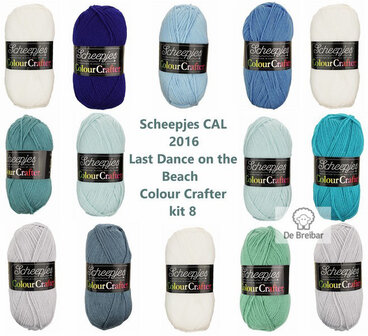 Scheepjes CAL 2016 kit 8 Colour Crafter