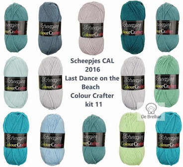 Scheepjes CAL 2016 kit 11 Colour Crafter