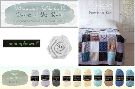 Dance in the rain Scheepjes Cal 2016 Colour Crafter zonder origineel label