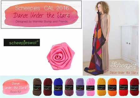 Dance under the Stars Scheepjes Cal 2016  Colour Crafter Origineel 