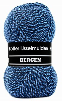 Botter IJsselmuiden  Bergen 96 lichtblauw donkerblauw