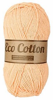 Eco Cotton zalmkleur 214 Lammy Yarns