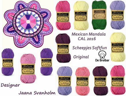 Mexican Mandala Softfun original Scheepjes
