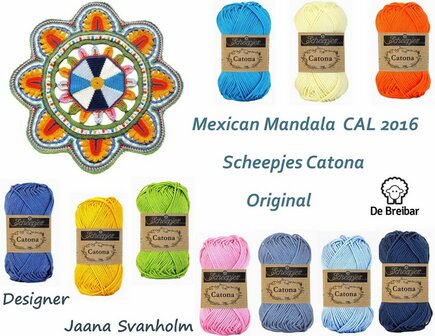 Mexican Mandala Catona original Scheepjes