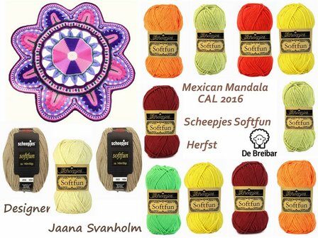 Mexican Mandala Softfun Herfst Scheepjes