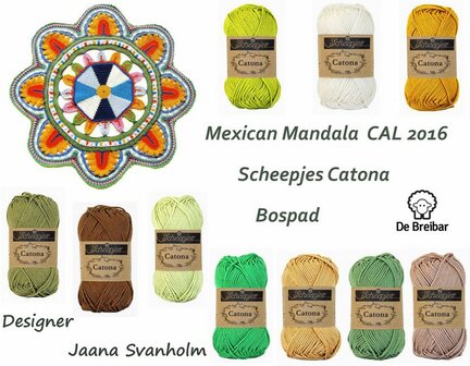 Mexican Mandala Catona Bospad Scheepjes