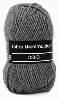 Botter IJsselmuiden Oslo sokkenwol 6 grijs antraciet 