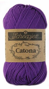 Scheepjes Catona 50gr. Deep Violet 521