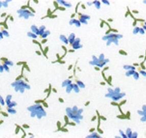 Tissu de Marie lichtblauw blauw groen voor de Hygge