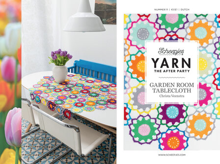 Scheepjes YARN The After Party 11 Garden Room Tablecloth