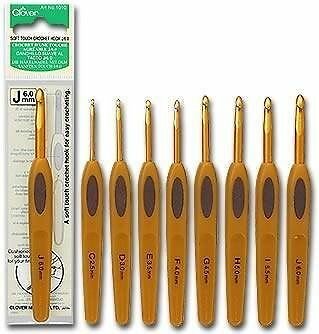 Clover Soft Toch haaknaald 2.25 mm